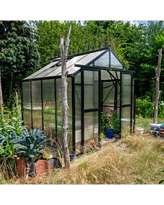 Gardenmeister Four Seasons 200 Gewächshaus Polycarbonat 8 mm schwarz GM602300