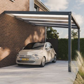 Pratt & Söhne Carport Opal Polycarbonat 16 mm 4 x 3,5 m