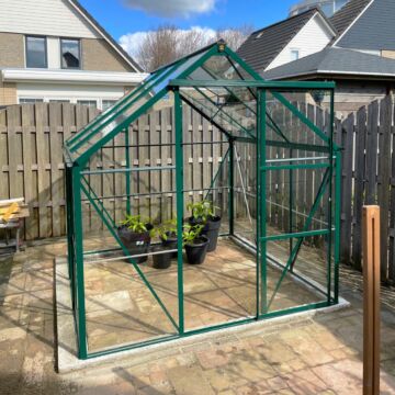 Gardenmeister Foreststar 200 Gewächshaus Sicherheitsglas 3 mm grün