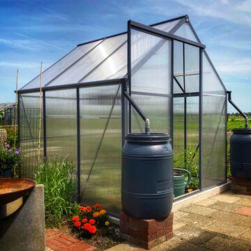 Gardenmeister Foreststar 200 Gewächshaus Polycarbonat 4 mm anthrazit