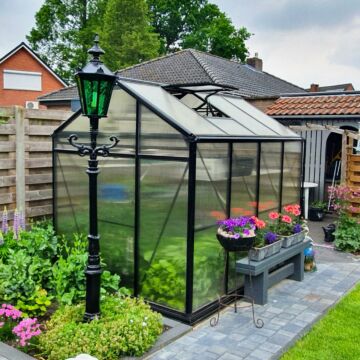 Gardenmeister Prestige 200 Gewächshaus Polycarbonat 8 mm schwarz GM502400