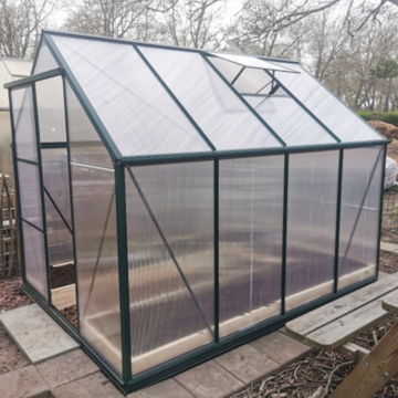 Gardenmeister Foreststar 300 Gewächshaus Polycarbonat 4 mm grün